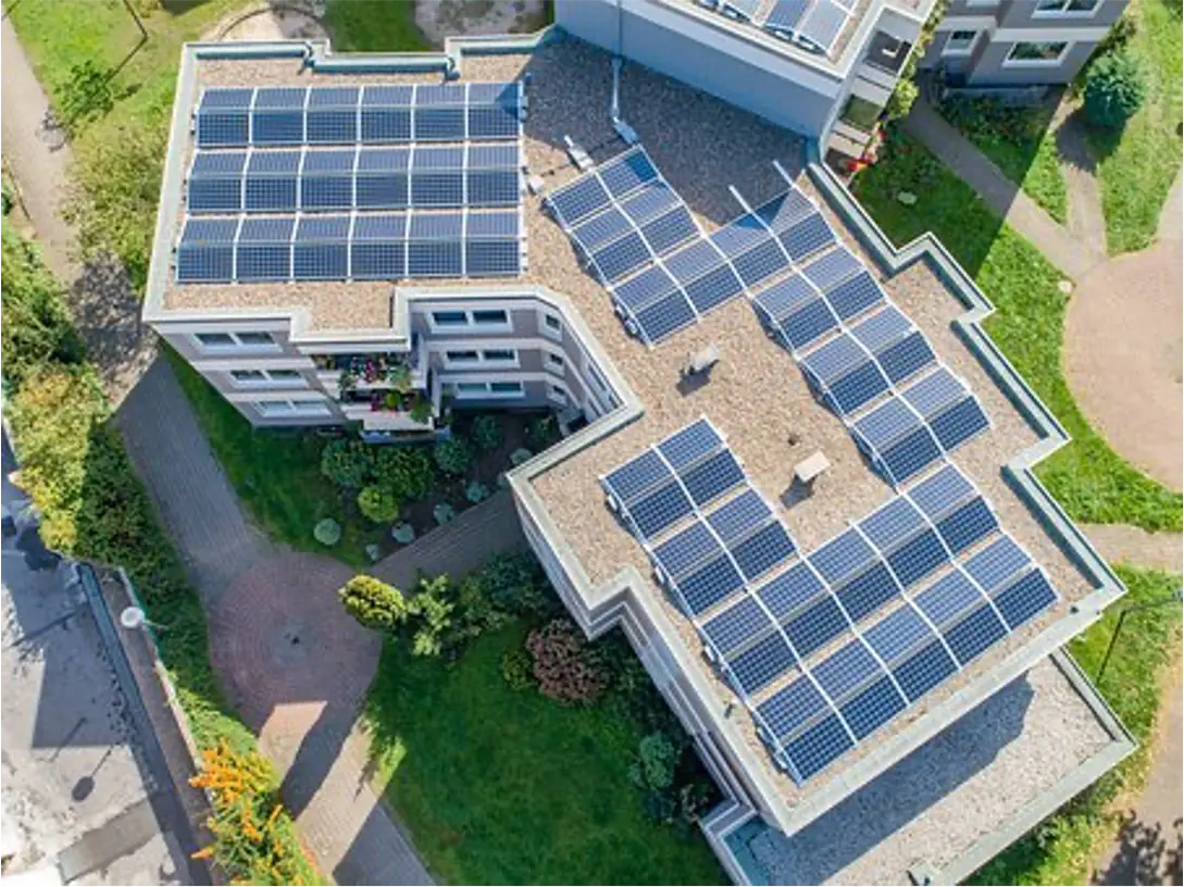Photovoltaik auf Gewerbedach